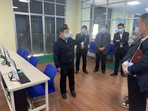 陕西社到陕西国防工业技师学院调研对接温暖工程项目